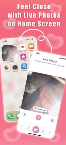 Love Widget: Live Couple Pics iPhone screenshot