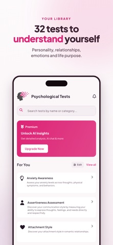 Psychological Tests Library Screenshot 1 of 7