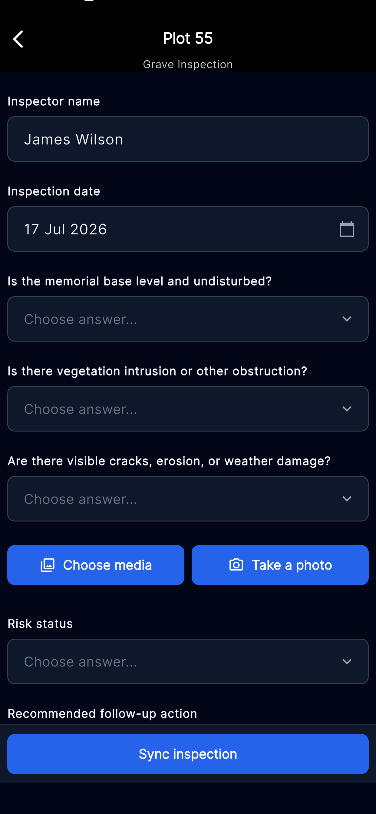 Erasmus Inspection App screenshot 6