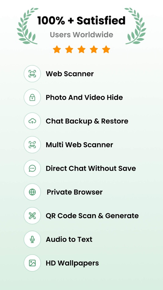 #1. WhatsWeb: Web Scan & WA Backup (iOS) Tekijänä: Yash Baraiya
