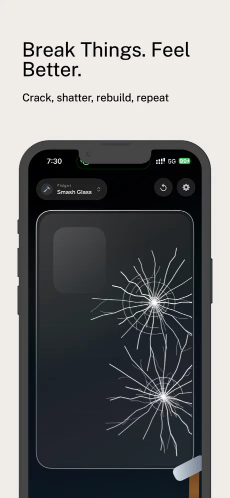 Taptic Fidget: Stress Relief 触感指尖解压器应用截图