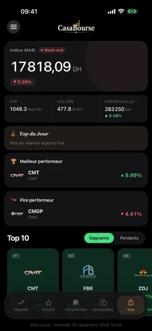 CasaBourse screenshot 2