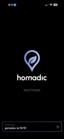 homadic iPhone screenshot