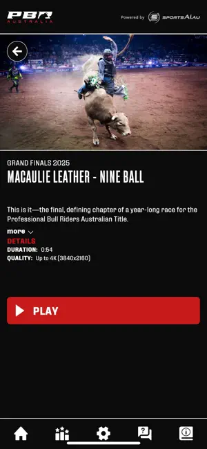 Watch PBR Australia LIVE screenshot 1