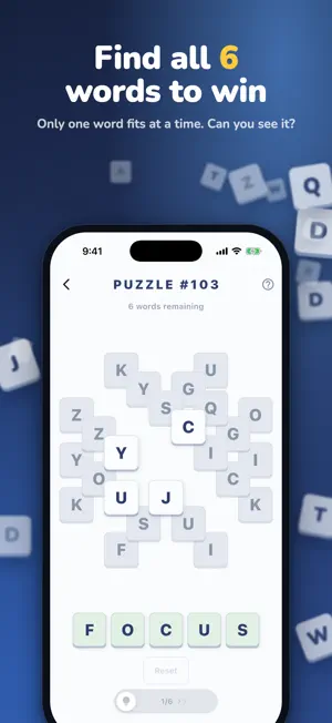 Stackdown: Word Tile Puzzle screenshot 2