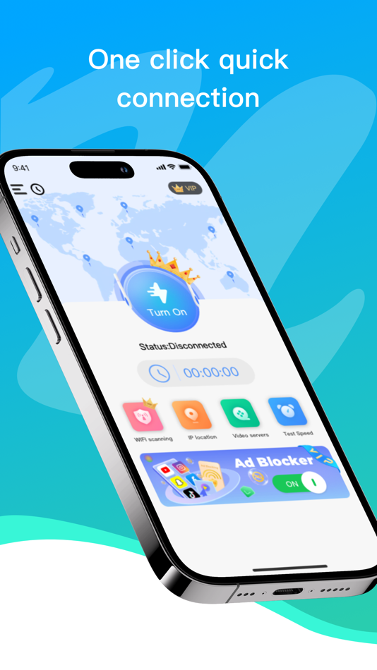 #1. Portable VPN & Ad Blocker (iOS) 由: WIDGET TECHNOLOGY LIMITED