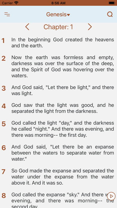 Good News Bible (GNT) Screenshot