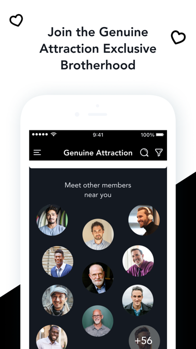 Genuine Attraction iPhone screenshot 1 - Social Networking app
