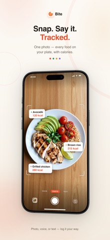 Bite: AI Calorie Tracker Screenshot 1 of 6