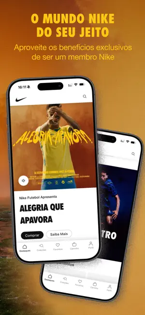 Nike App: Roupas, Tênis e mais iPhone screenshot 2