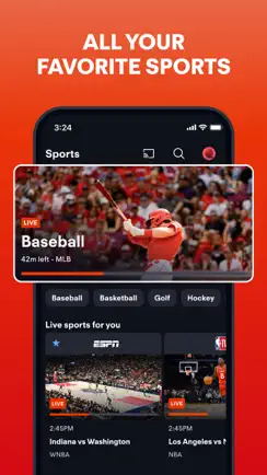 Fubo: Watch Live TV & Sports iPhone image 3