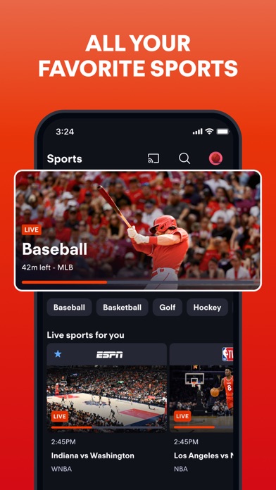 Screenshot 3 of Fubo: Watch Live TV & Sports App