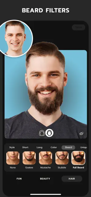 FaceLab: Face Age, Hair Filter4+_2