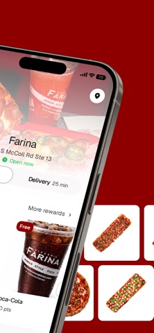 Pizzeria Farina iPhone screenshot