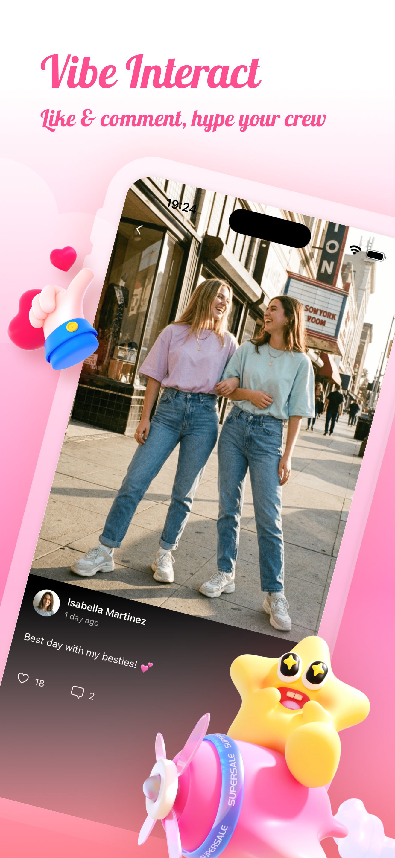 Ally-Live, Fun & Share