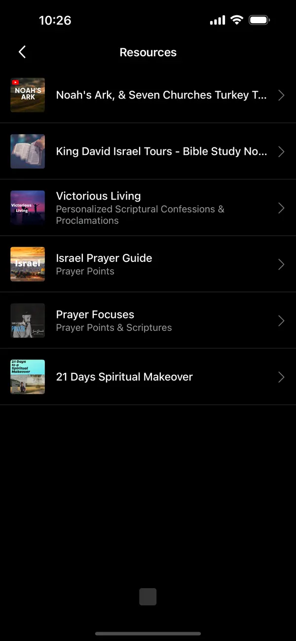 Screenshot #2 pour Sam Dewald Ministries