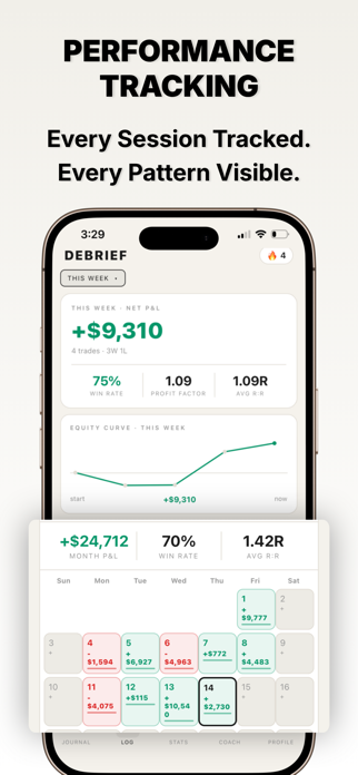 Debrief - Trading Journal Screenshot 3 of 5