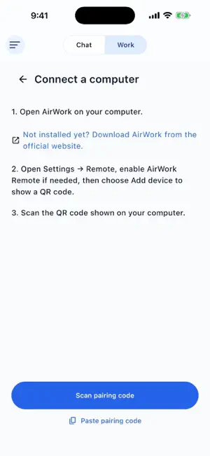 AirWork - AI Workspace screenshot 2