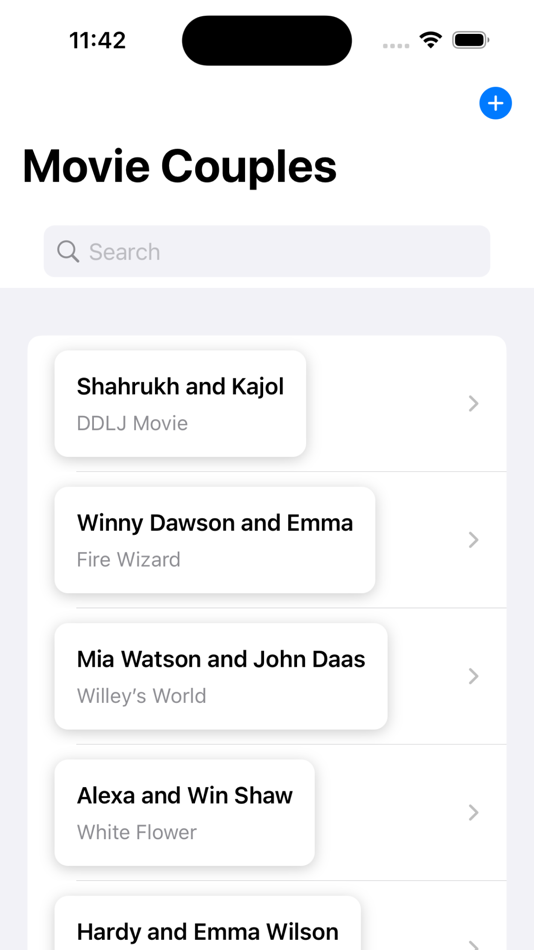Movie Couples Info - Buntin - 1.0 - (iOS)