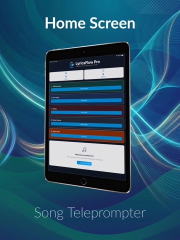 LyricsFlow Pro ipad screenshot 2