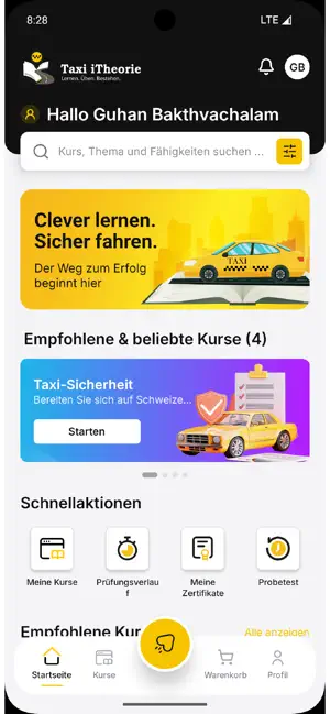 Taxi iTheorie screenshot 1