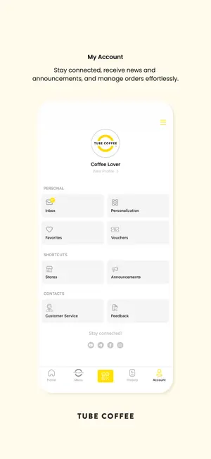 TUBE Coffee screenshot 4