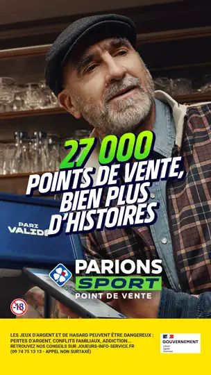 Capture d'écran de Parions Sport sur iPhone 1