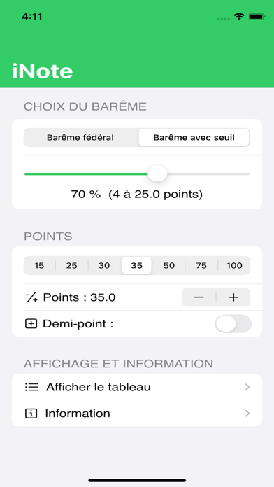 iNote2 Screenshot