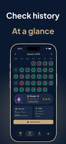 Habeeto: Habit Tracker Screenshot 2 of 5