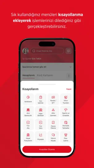 Ziraat Mobil iPhone Ekran Görüntüsü 5