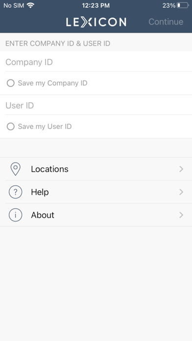 Lexicon Bank Business Screenshot