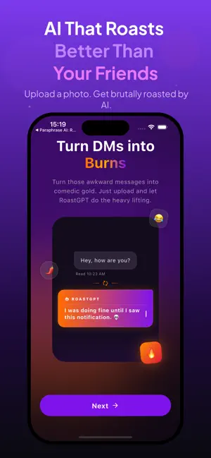 Roast AI Bot Roast Generator screenshot 1