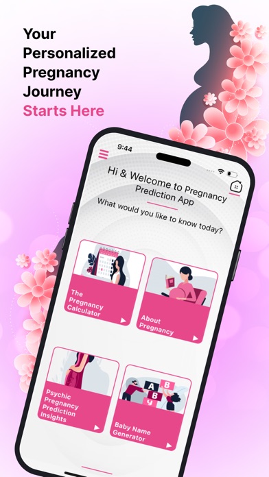 Pregnancy Psychic Predictions Screenshot