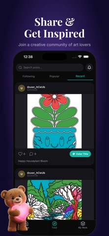 Tinta – AI Coloring & Art screenshot