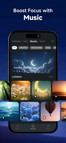 Relax: sleep, meditation iPhone screenshot