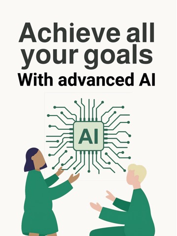 Improve AI: Journal & Habit AI iPad screenshot