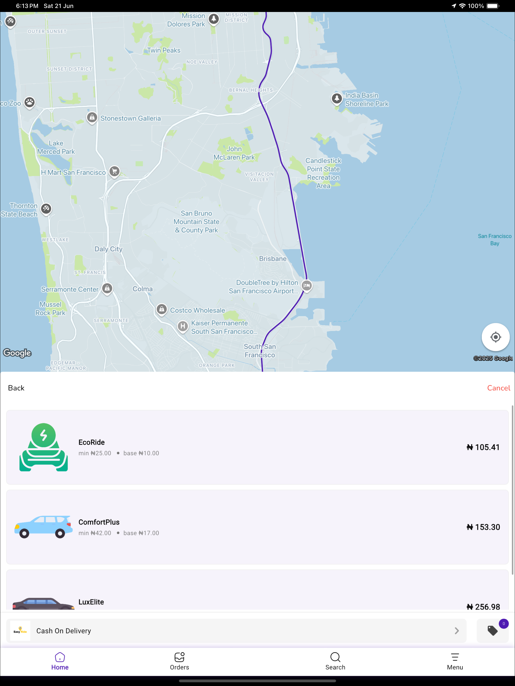 Easy Rider Customer screenshot 7