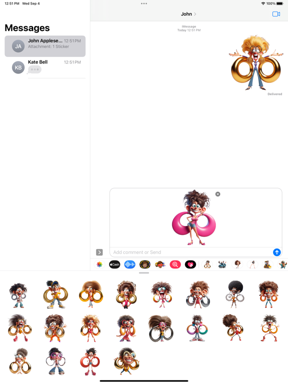 Screenshot #5 pour Earring Stickers