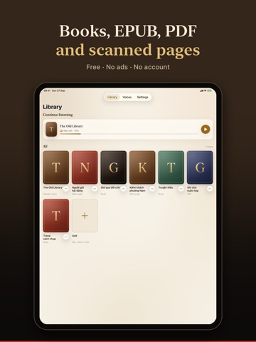 Đọc Offline: Text to Speech iPad screenshot 5