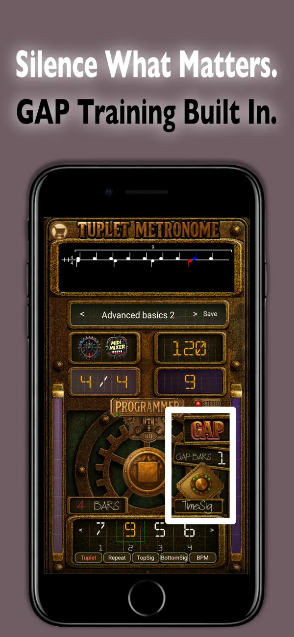 Screenshot #3 pour Tuplet Metronome