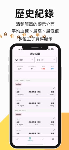 GlycoPaws – 貓咪血糖管家 screenshot