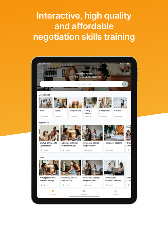 Screenshot #4 pour Sopu: Negotiation Training