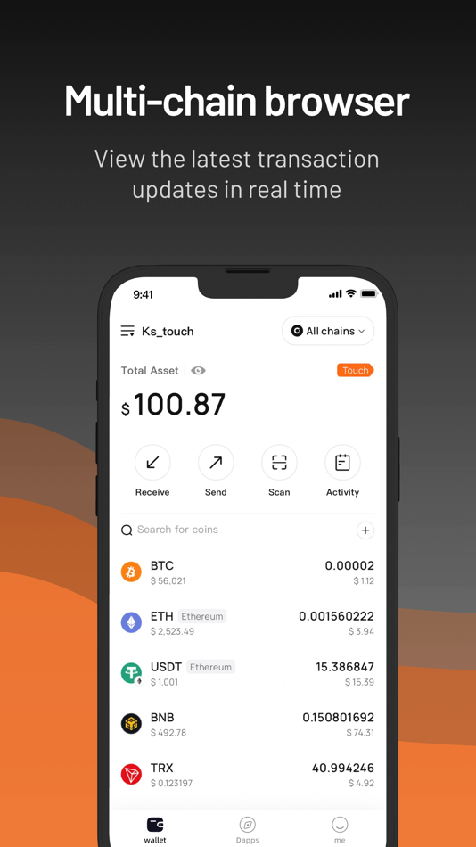 #2. Coinbag -Crypto & Web3 Wallet (iOS) Podle: CoinLink SecureTech Limited