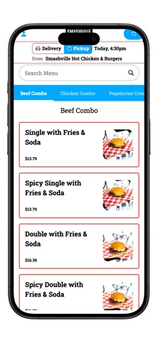 Smashville Hot Chicken iPhone screenshot