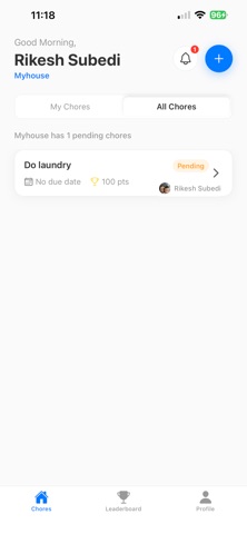 Choresly screenshot