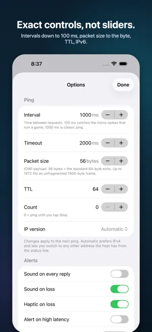 Prism Ping screenshot 3