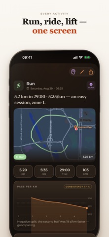 Corio: Cardio Age & Recovery screenshot