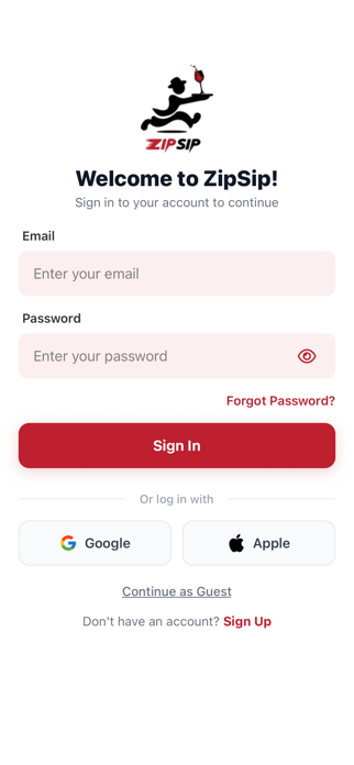 ZipSip Screenshot 1 of 7