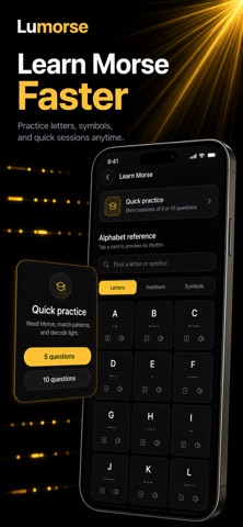 Lumorse: Morse Code & Light Screenshot 6 of 6