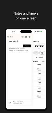 Split Note Timer Screenshot 4 of 4